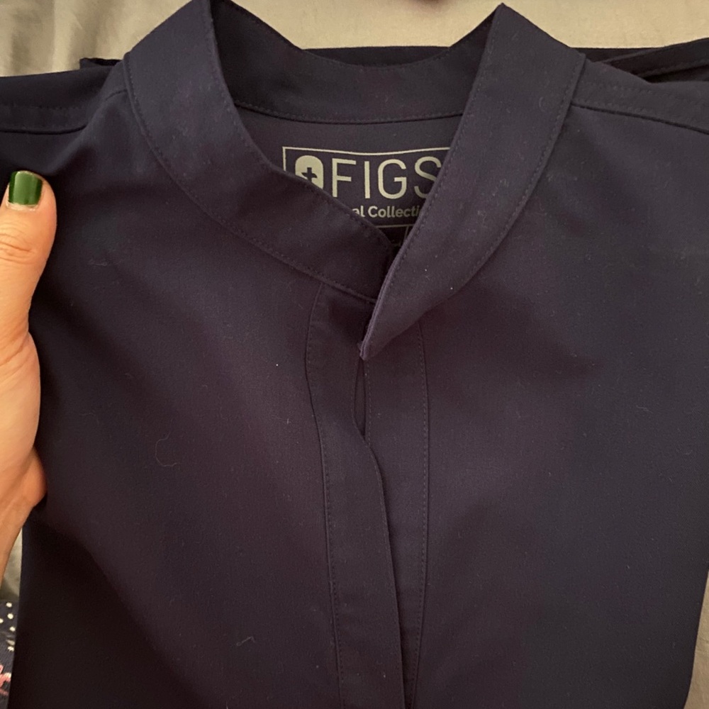 Figs navy blue rafaela